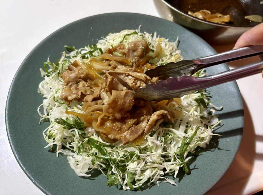 スパイシー生姜焼き