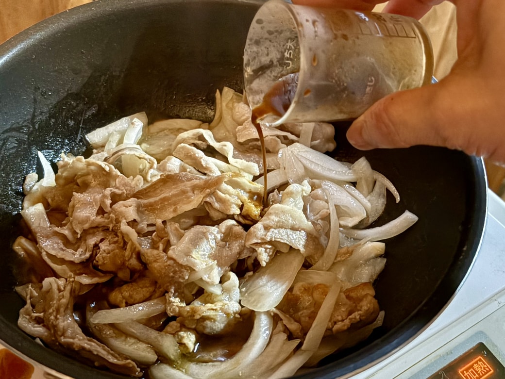 スパイシー生姜焼き