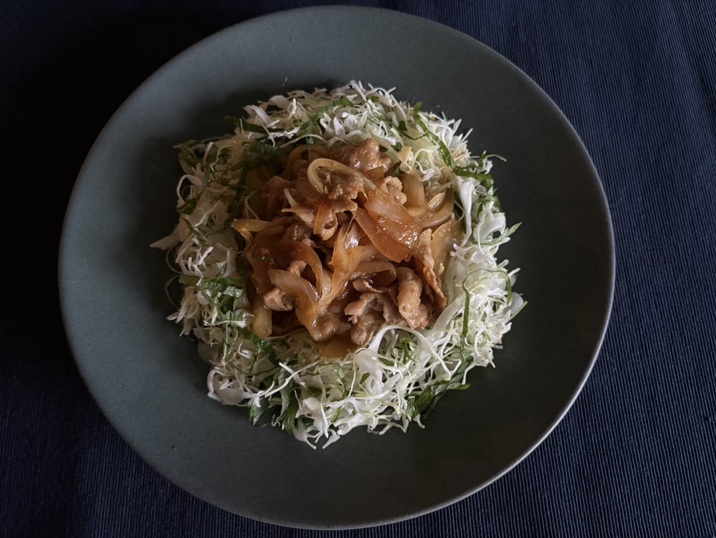 スパイシー生姜焼き