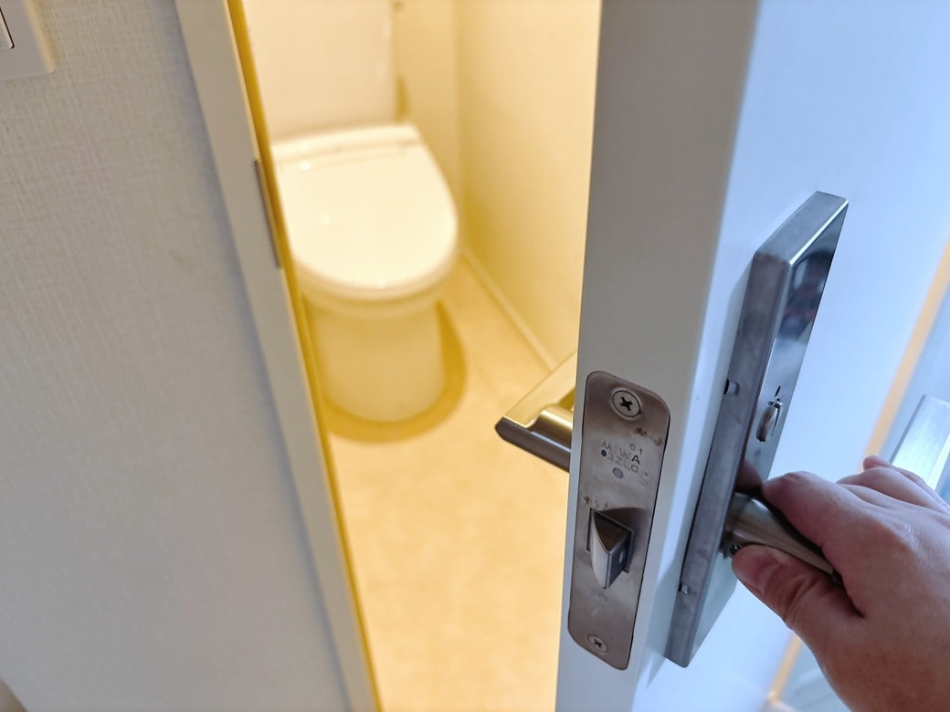 トイレのたびに外さずに済むのがラク