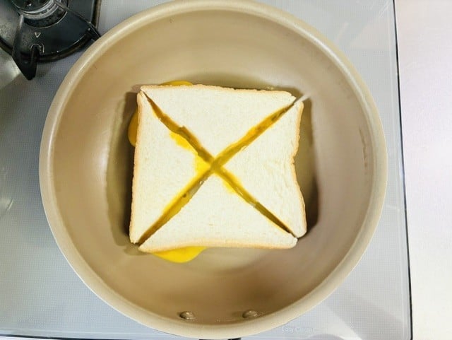 ホットサンド卵