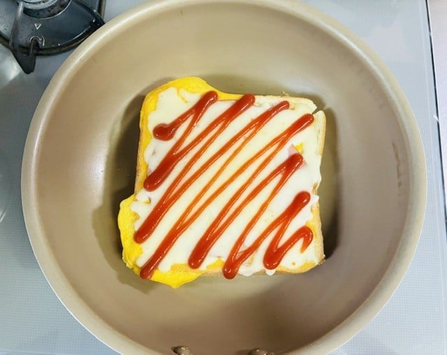 ホットサンドケチャップ