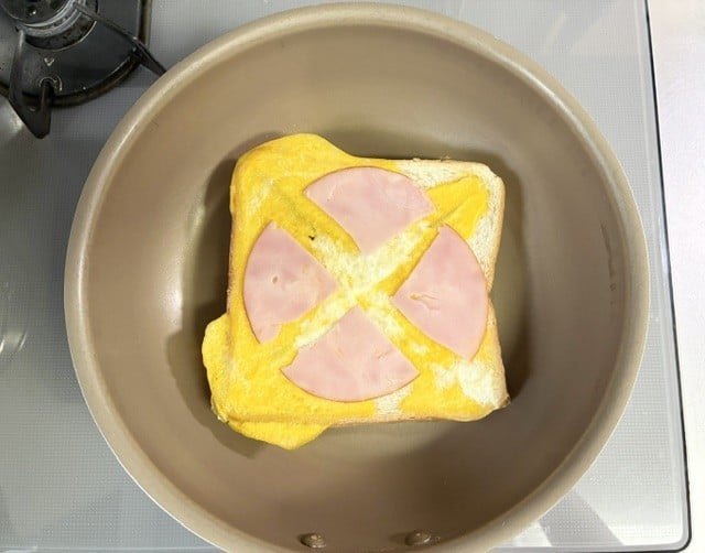 ホットサンドハム