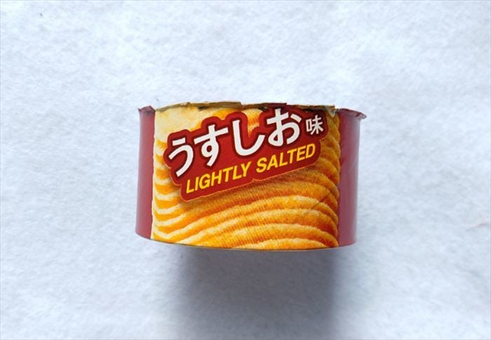 3.5cm高さにカットしたところ