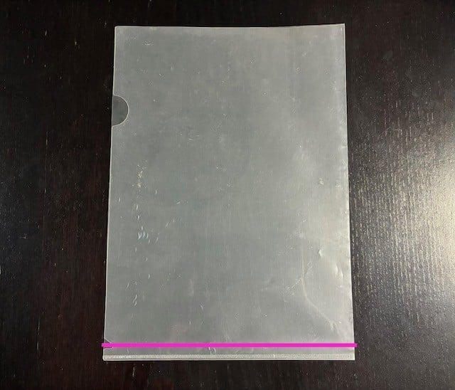 クリアファイル活用術作り方