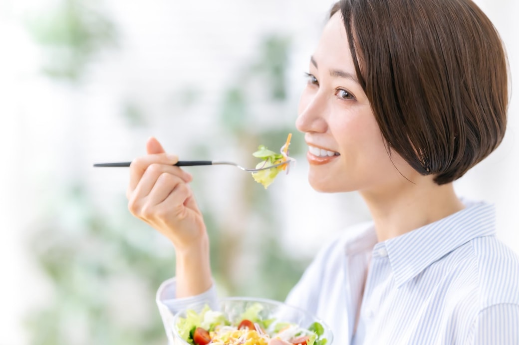よく噛むことが大事