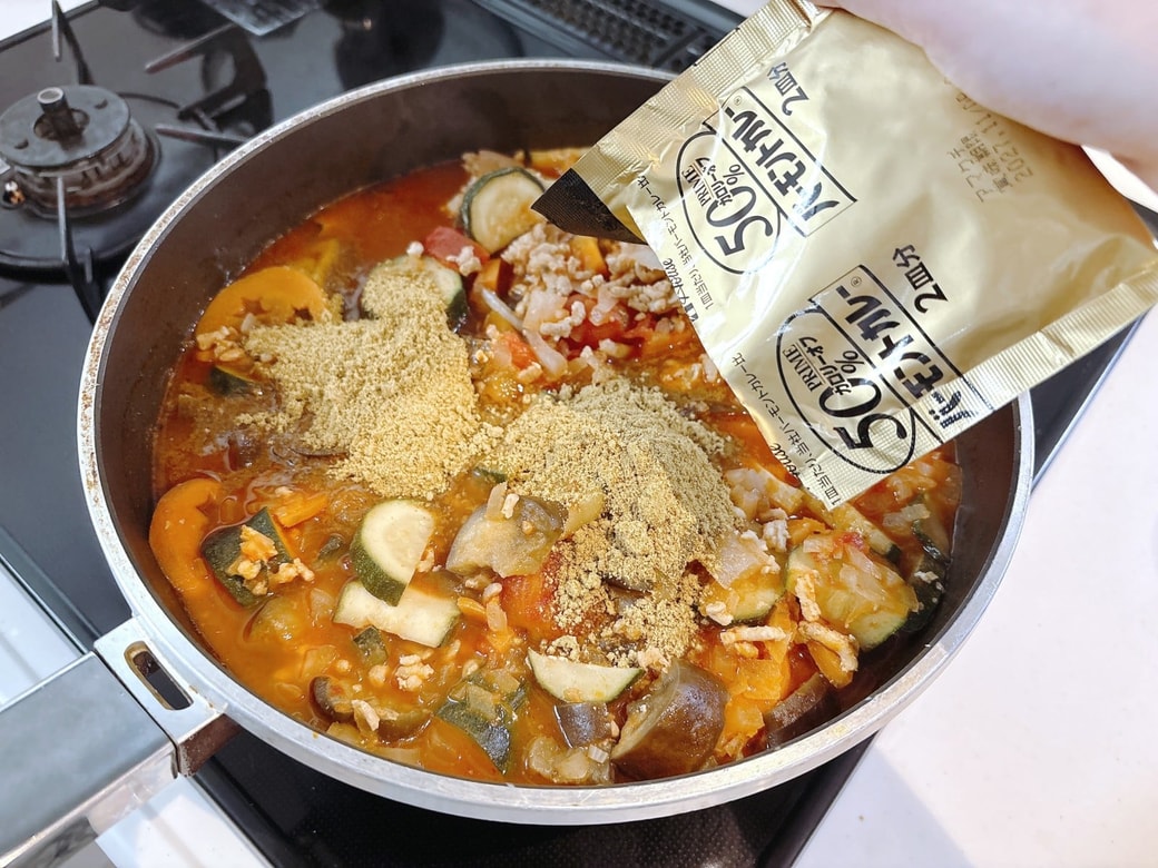 夏野菜カレーを作ってみた