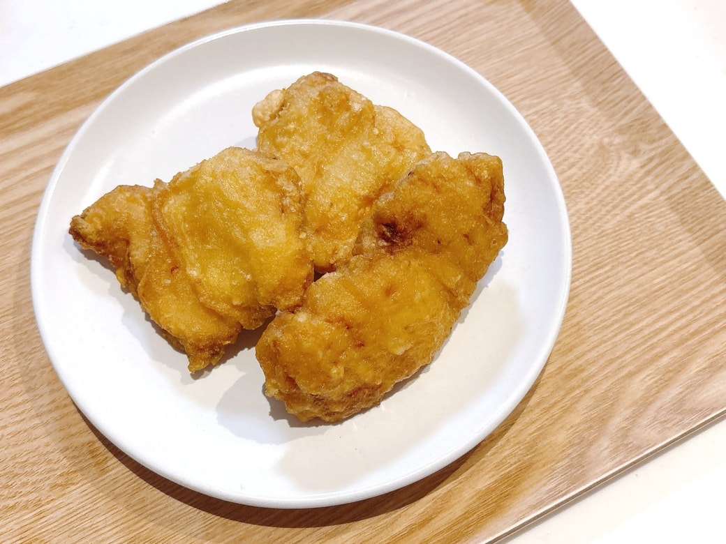 温め後のとり天
