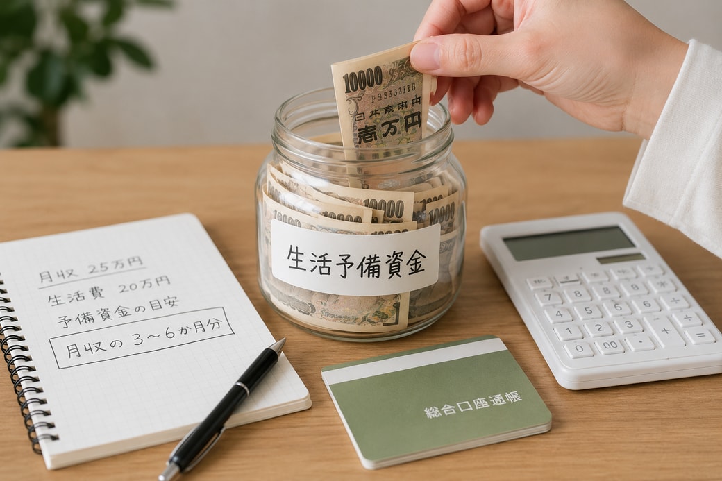 まずは「月収の3〜6か月分」を確保する