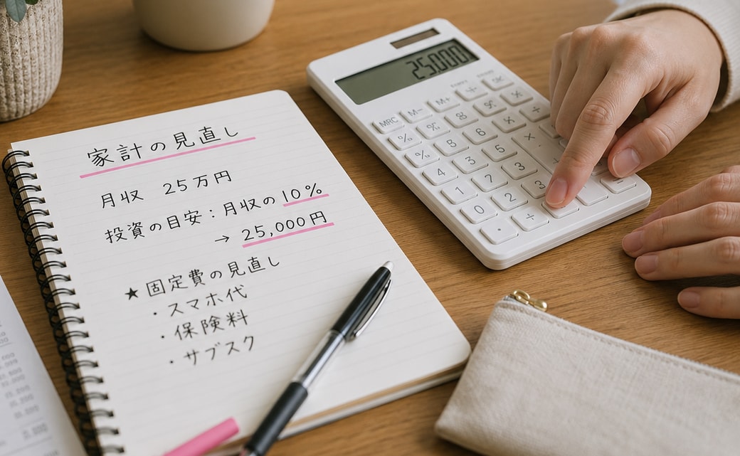 無理のない積立目安は「月収の10%」