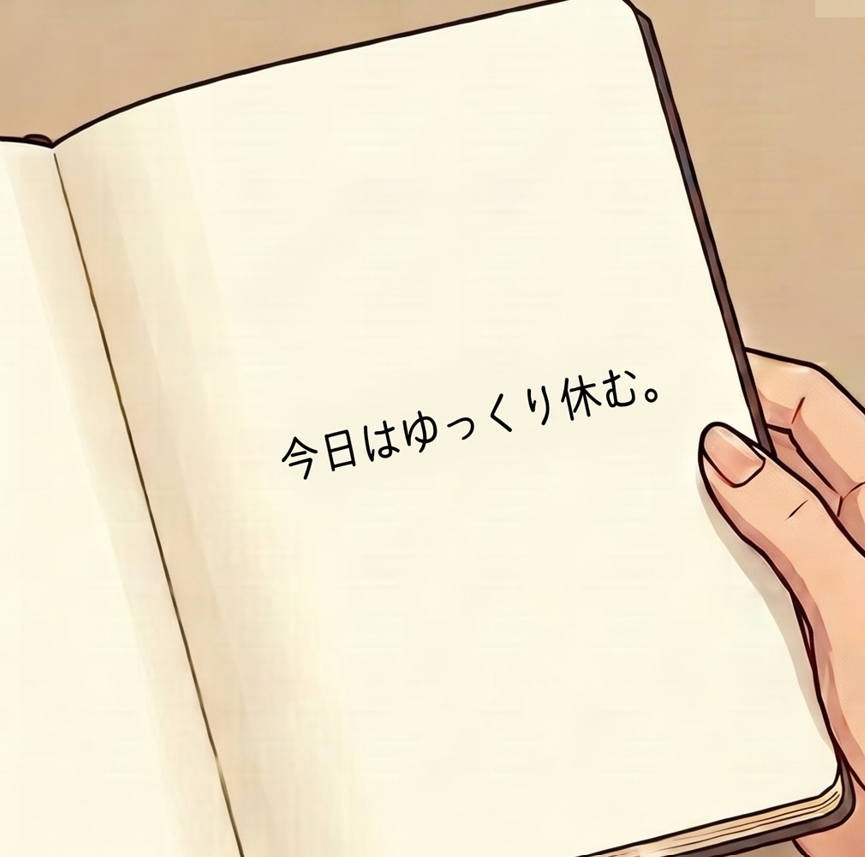 ほとんど白紙のまま使わない