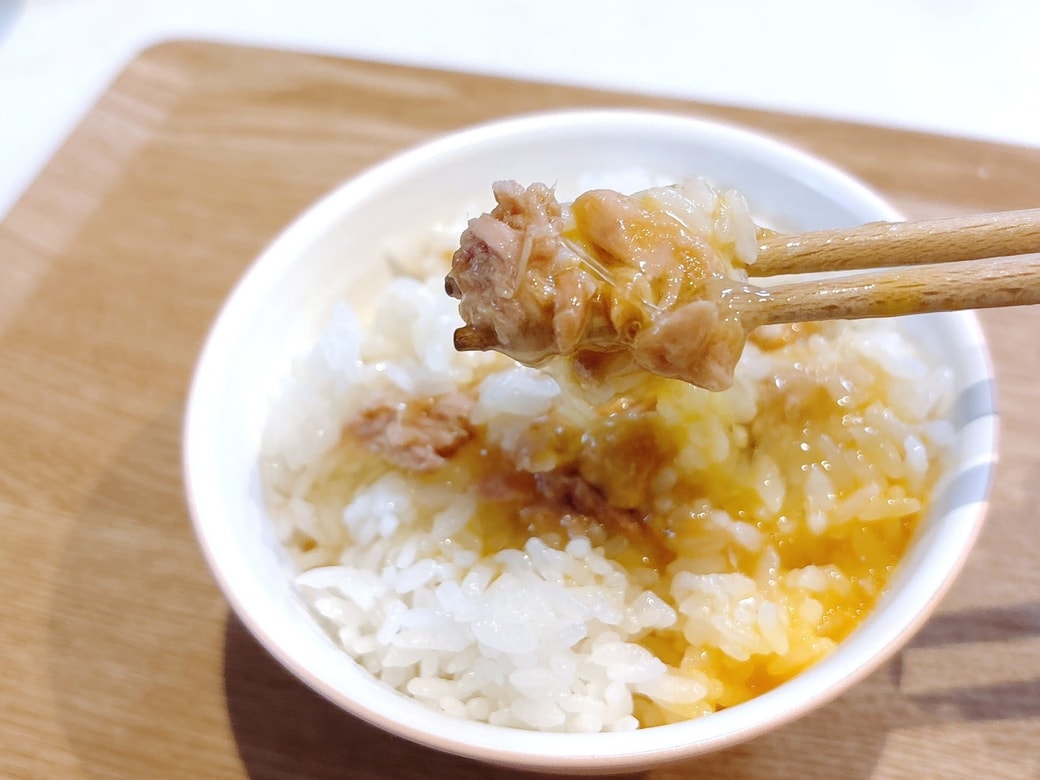 ツナをのせると満足感が増す