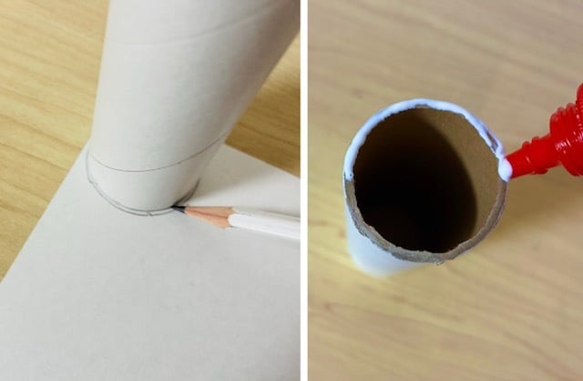 ラップの芯リメイク作り方