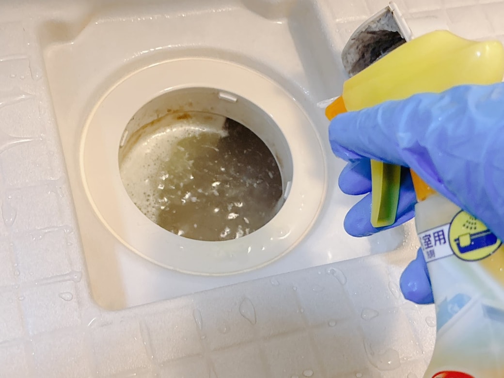 ふだんから排水口のお手入れをすることが大事