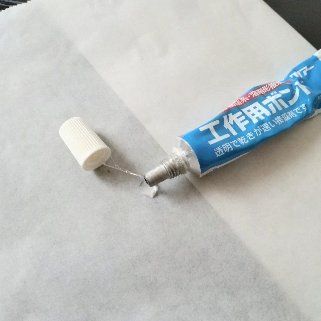 作業台として使うクッキングシート