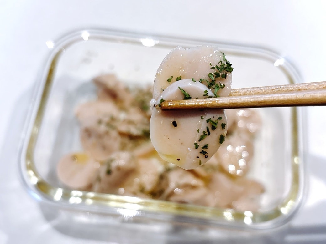 にんにくの香りが食欲をそそる