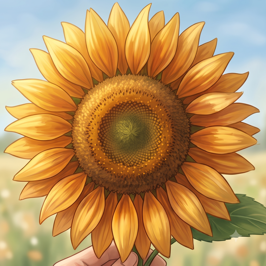 太陽のようなひまわり