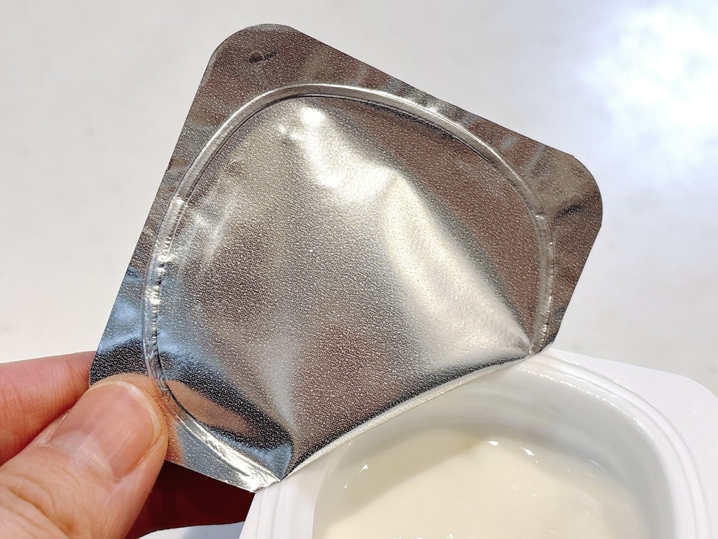 ふたの裏の素材は撥水性がある