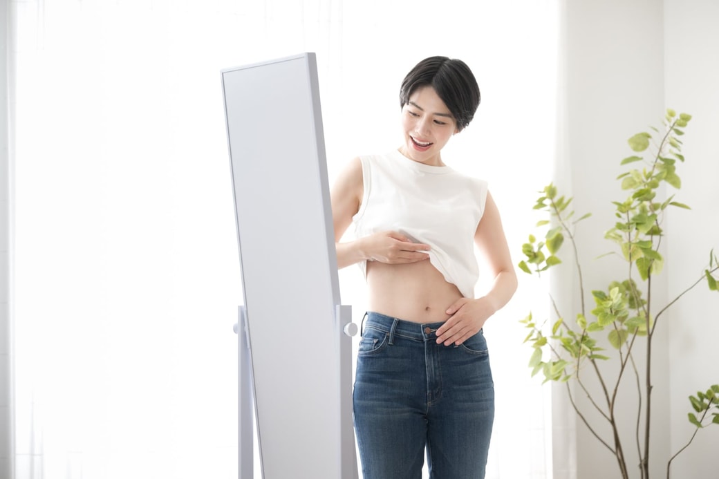ダイエットしている女性