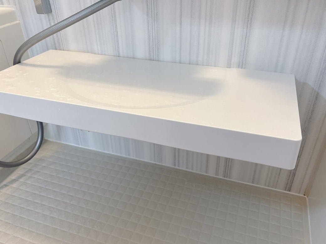 わが家の浴室のカウンター