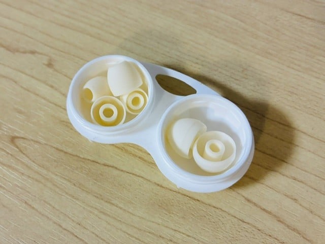 イヤーピースを保管する