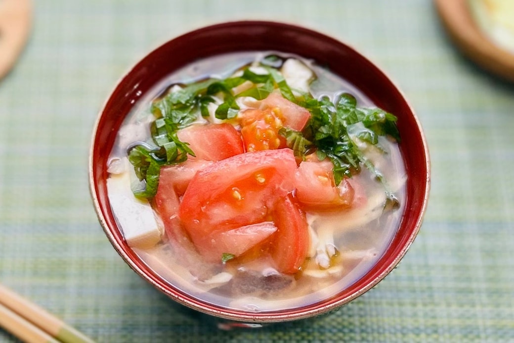 トマトのみそ汁