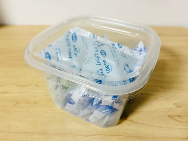 保冷剤の保管に使う