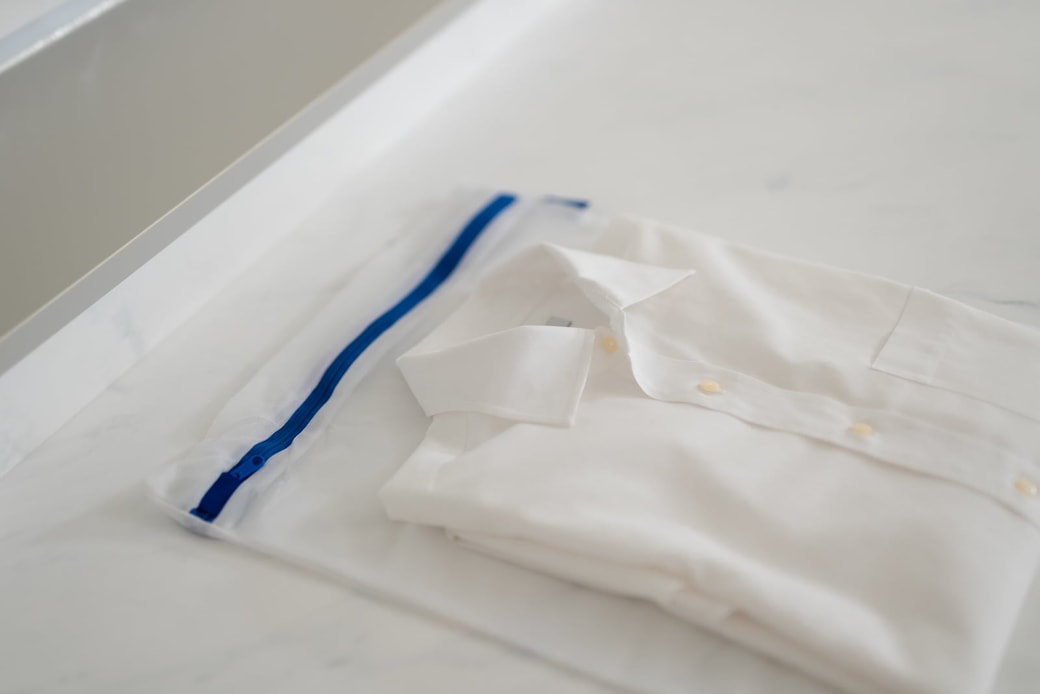 服と合ったサイズのネットを使用する