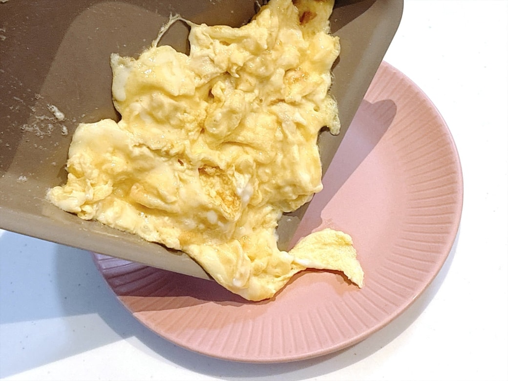 皿に移す