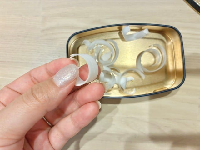 削った石けんを持ち運べる