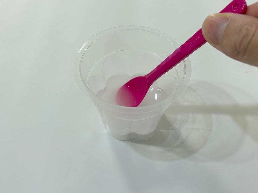 洗剤を薄めて混ぜるときに