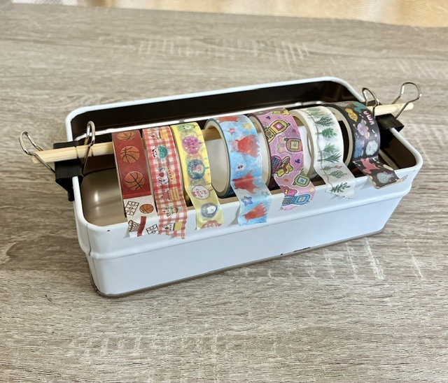 使いやすい収納BOXが完成