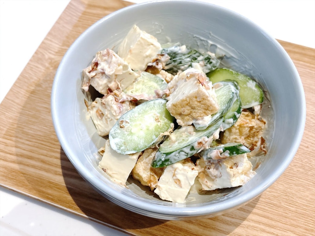 厚揚げで食べ応えも◎