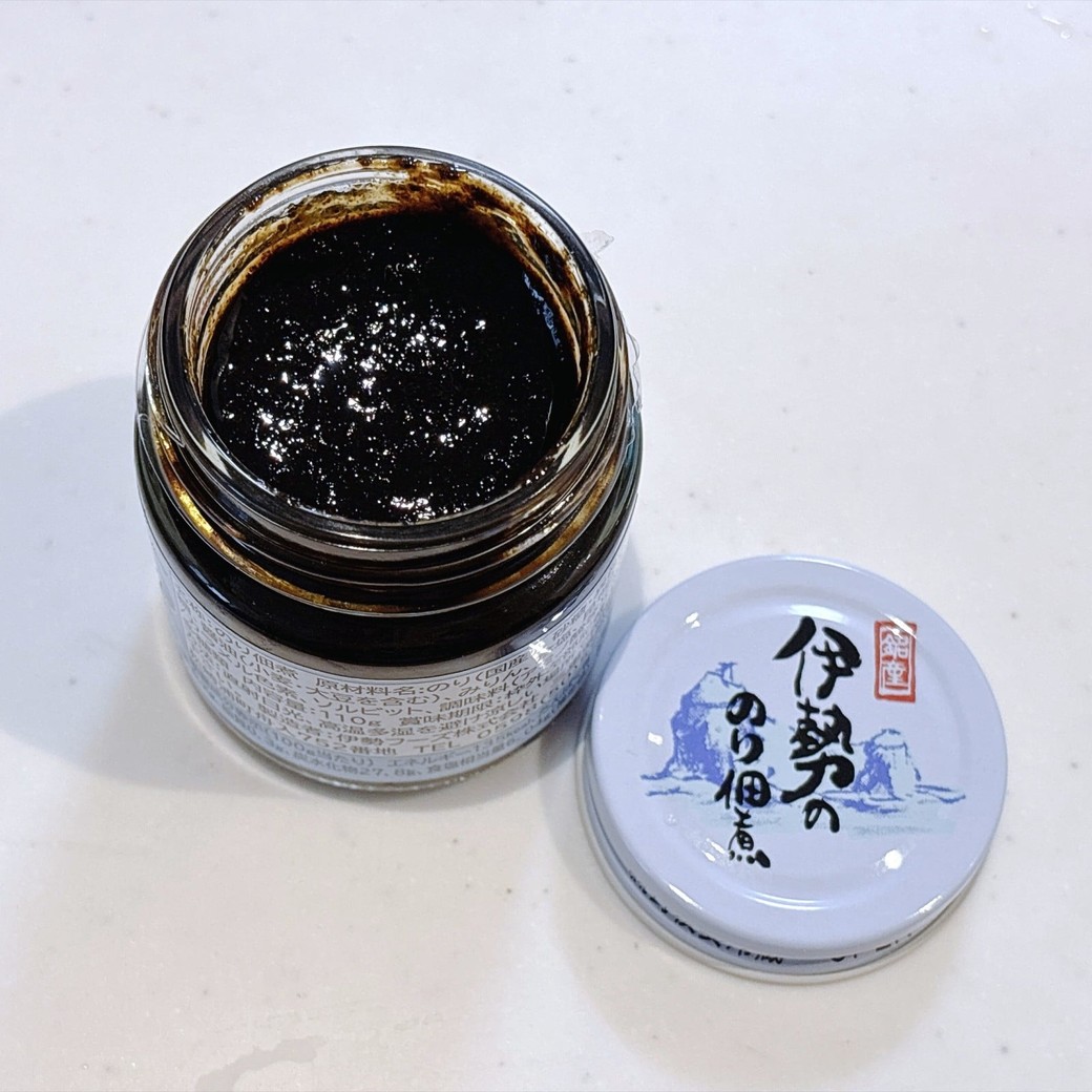 卵かけごはんに「海苔の佃煮」を加える
