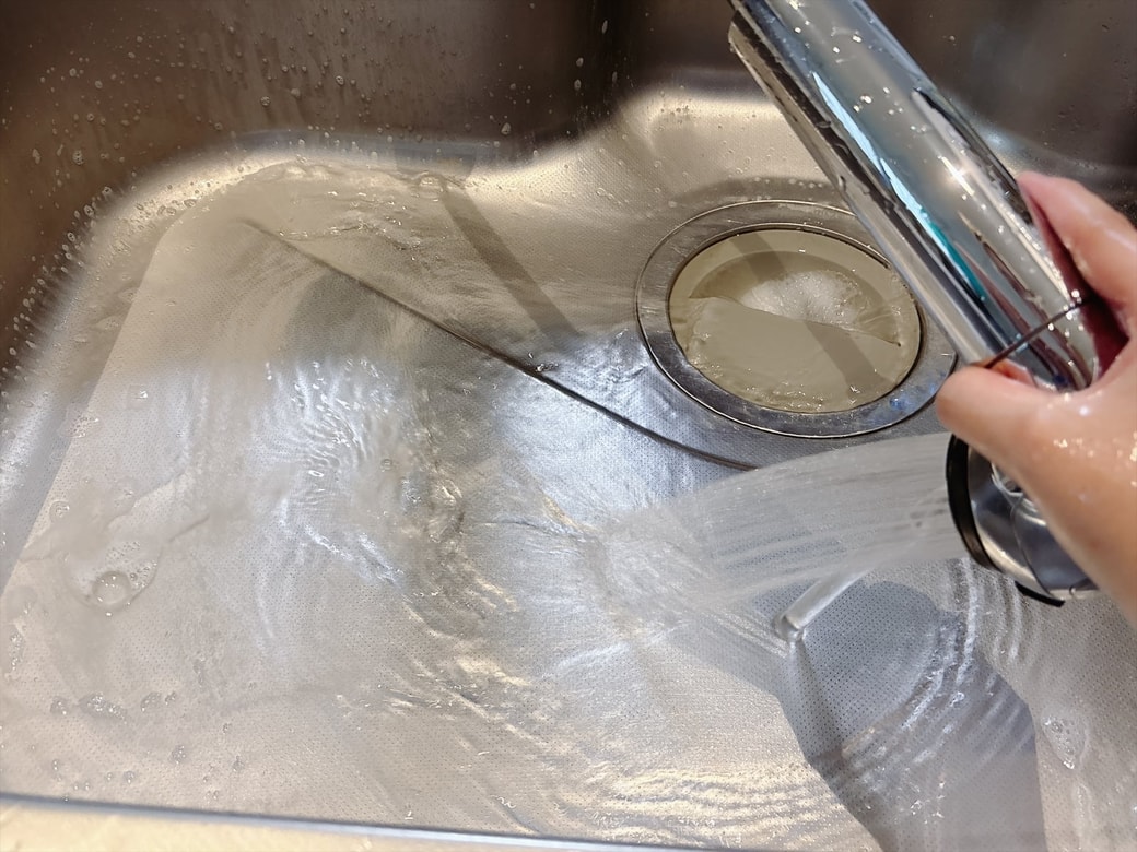 手順2.水洗いする