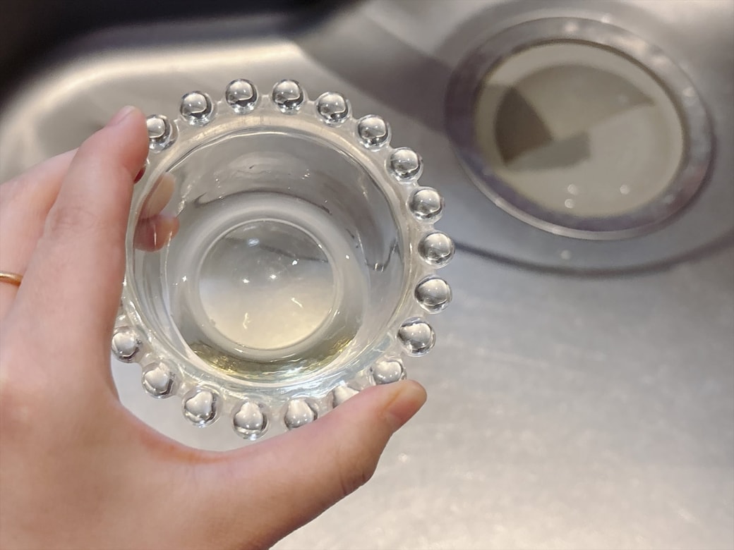 ステンレスシンク掃除の仕上げに「サラダ油」を使う