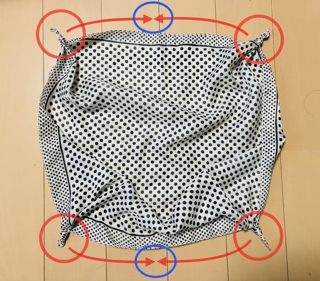 スカーフ活用術