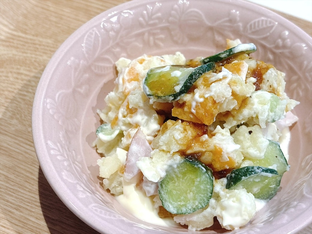 いつものポテトサラダの味変に試してみて