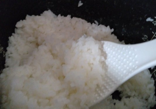 ふつうに炊いたご飯
