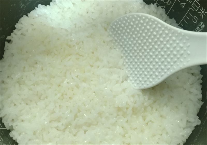 炊きあがったところ
