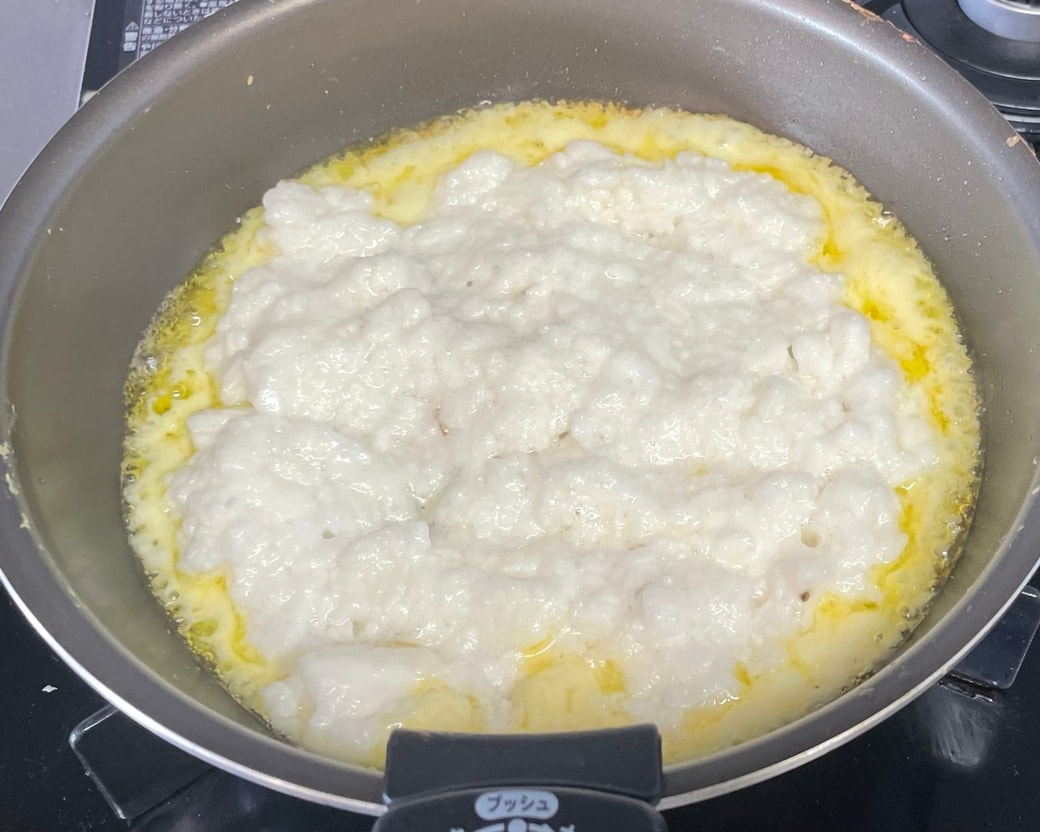 山芋とチーズのカリカリ焼き