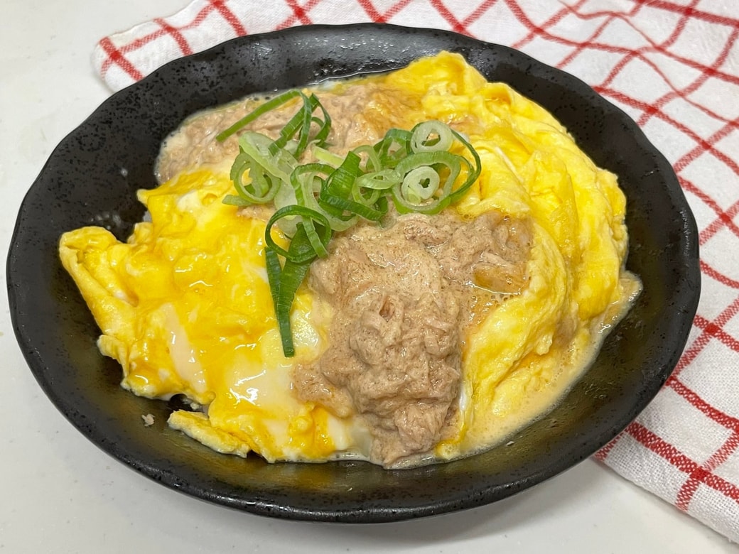 ツナマヨ卵丼