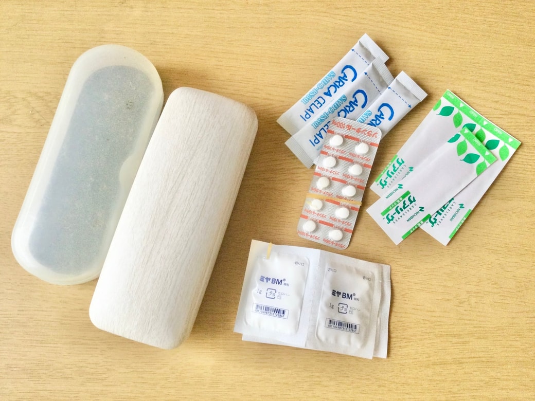 救急セットの持ち運びに便利