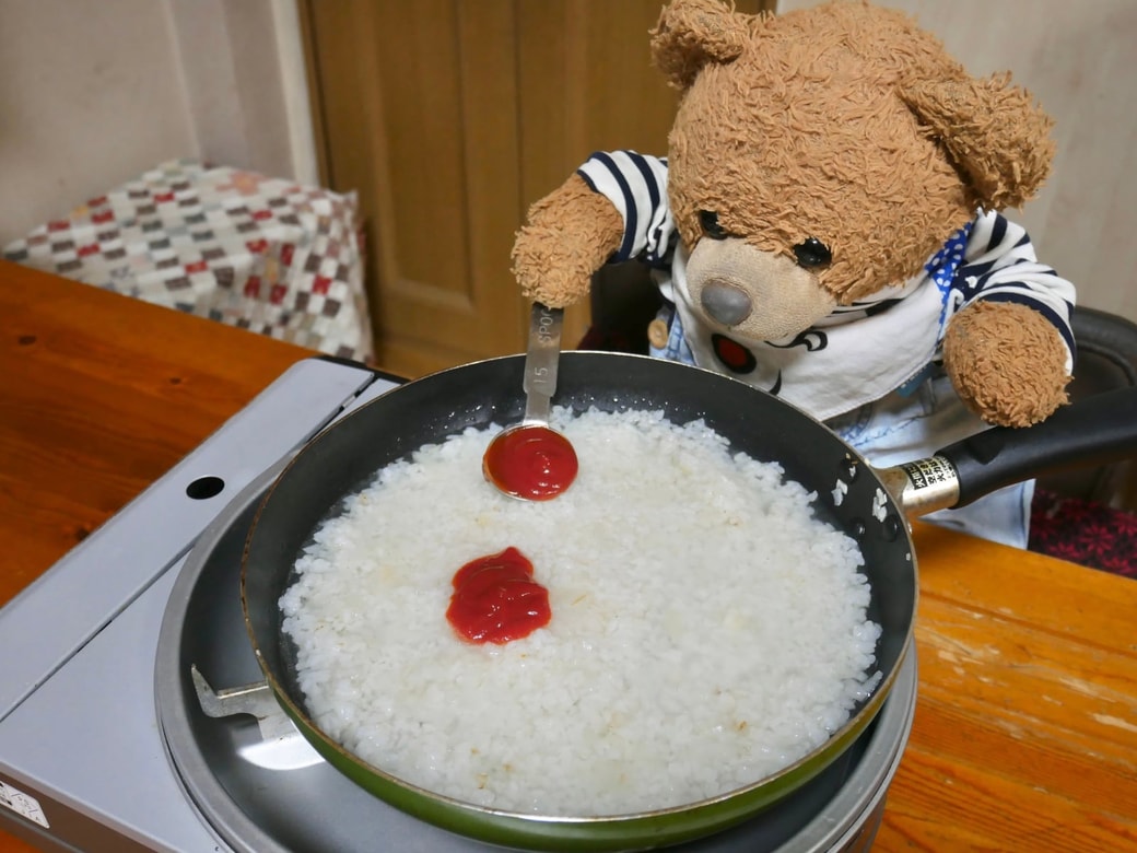 調味料を加える