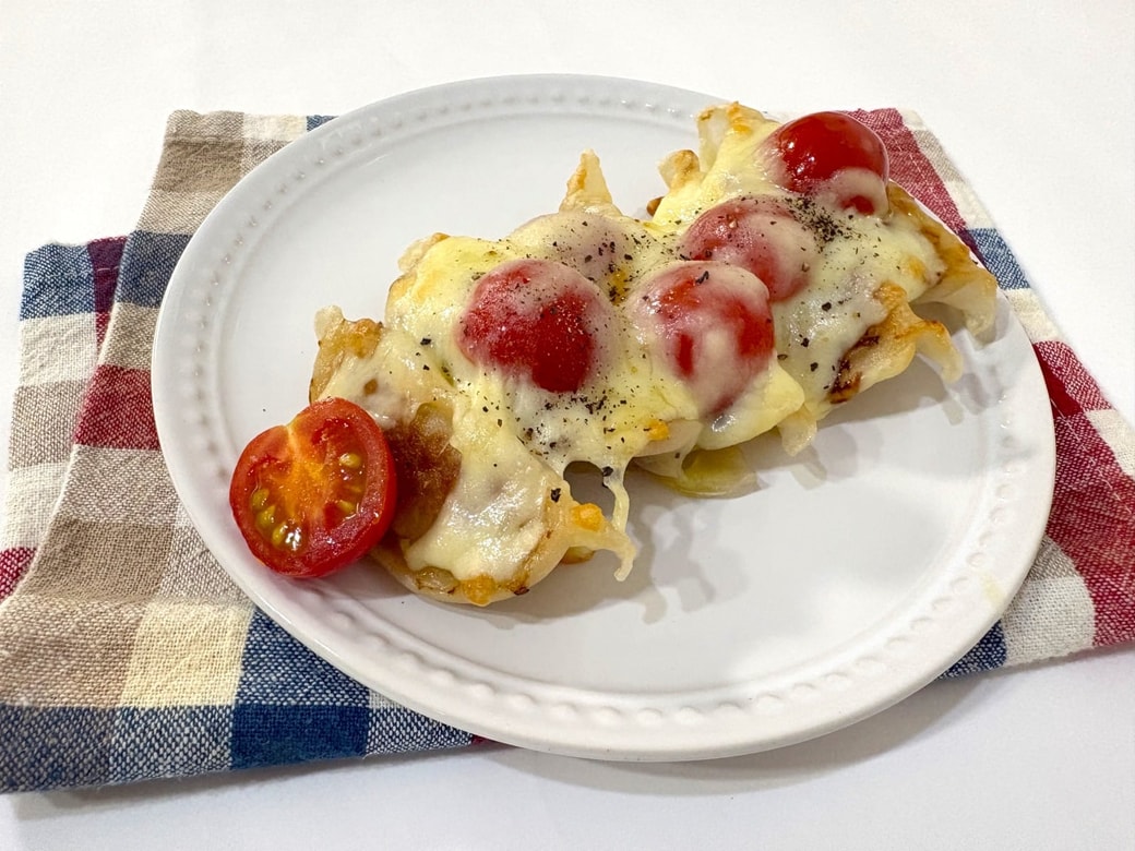 イタリアン風の焼き餃子の完成