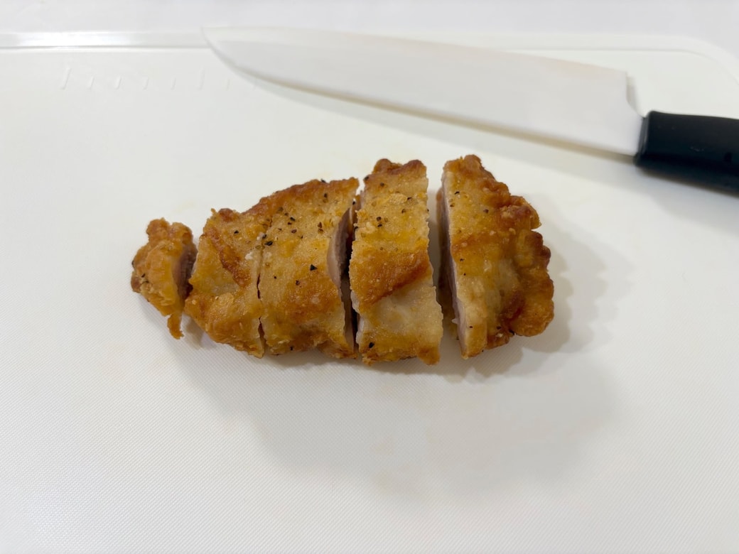 「ななチキ」を切る