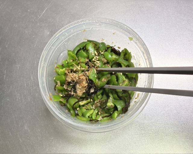 ピーマン時短料理作り方