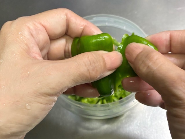 ピーマン時短料理作り方