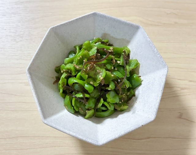 ピーマン時短料理作り方