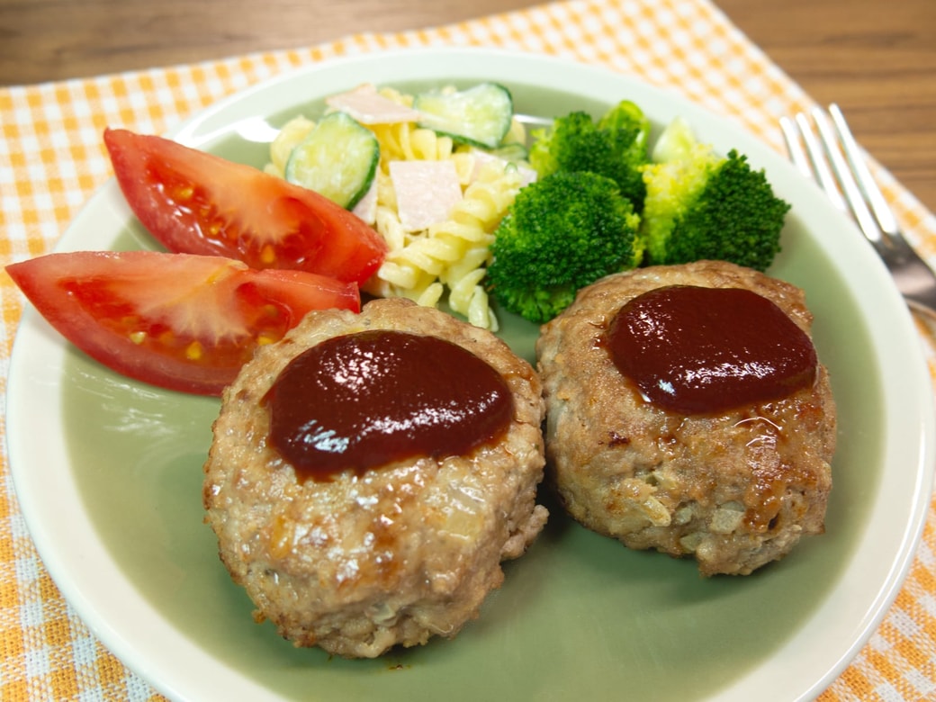 1．ハンバーグ
